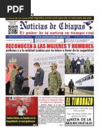 Periódico Noticias de Chiapas, Edición Virtual Jueves 21 de Julio de 2022