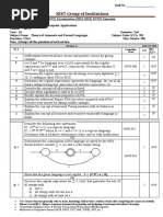 KIET Group of Institutions: PUE Examination (2021-2022) EVEN Semester