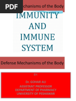 Defense Mechanisms of The Body