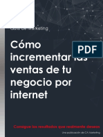 E-Book Cómo Incrementar Las Ventas de Tu Negocio Por Internet 2.0