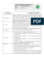 Sop Penetapan Dan Klasifikasi Balita Gizi Buruk Di Fasilitas Pelayanan Kesehatan