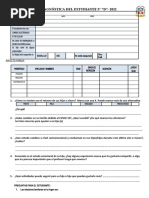 Ficha de Diagnostico Del Estudiante 2022