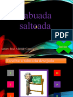 Jogo Tabuada Salteada