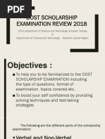 DOST Review 2018 Reasoning