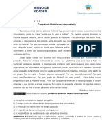 Caderno de Atividades 6 - HISTÓRIA 6 ANO - PROF DINIZ