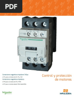 Control y Proteccin de Motores Contactores Magnticos Tripolares TeSys