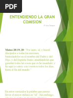 Entendiendo La Gran Comision