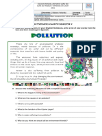 Reading Comprehension - Pollution 2