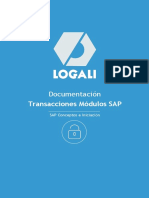 126-05 Documentación - Transacciones Módulos SAP