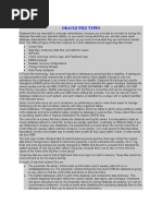 Oracle File Types