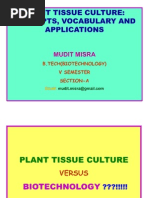 Plant Tissue Culture