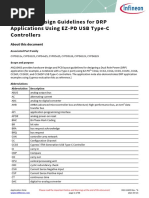 Infineon-AN210403 Hardware Design Guidelines For DRP Applications Using EZ-PD USB Type-C Controllers-ApplicationNotes-V08 00-En