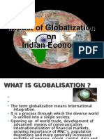 Impact of Globalization On Indian Economy