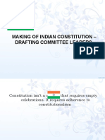 Making of Indian Constitution - Drafting Committee Leaders