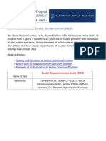 Social Responsiveness Scale, Second Edition (Srs-2)