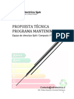 Propuesta Tecnica Aire Acondicionado