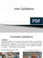 Corrente Galvânica - Eletroterapia Corporal