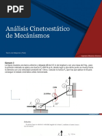 2.3 Análisis Cinético Estático