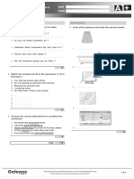 A1+ Review Test 2 Standard