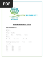 Historial Clinico Formato