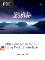 PQM Interface Using Modbus