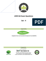 LEED GA Exam Questions Set 4