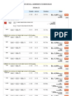 Flight Detls: Guwahati To New Delhi 29 Jun 11: Price