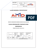 Plan de Respuesta y Emergencia