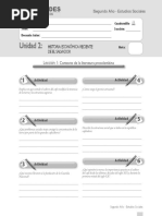 Estudios Sociales 2do Bchto U 2 - M2