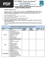 Plan Tutorial de Aula Vii Ciclo 3°-4° - 2022