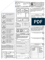 DND 5e - Ficha - Feiticeiro - Joshua Yahimilik VI-1