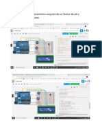 Simulación Sensor de PH y Temperatura en Arduino