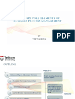 The Six Core Elements of Business Process Management - InT