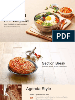 Korean Food PowerPoint Templates