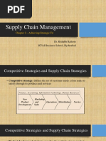 Supply Chain Management: Chapter 2 - Achieving Strategic Fit