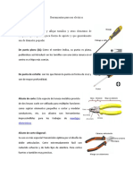 Herramientas para Uso Eléctrico