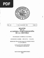 Boletín Academ Ia Puertorriqueña de La Historia