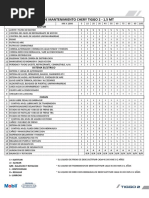 Plan de Mantenimiento Chery Tiggo 2 - 1.5 AT