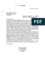 CARTA NOTARIAL para Reparaciones