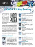 LUBCON Printing Services