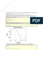 Simulación de Ecuaciones Diferenciales en MATLAB