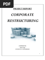 Project Report-Corporate Restructuring