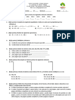 Prueba T1 1º ESO