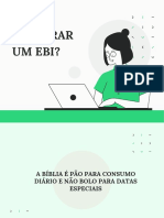 Como Preparar Um EBI