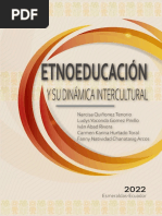 Etnoeducación y Su Dinámica Intercultural