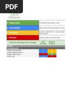 Activity Template - RACI Chart - Phase 1