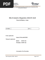 Hito Evaluativo Datos y Azar PFPM 2022-05 Abril