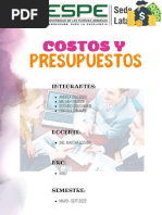 Costos Estandar