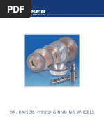 DR-KAISER - Hybrid Grinding Wheels Ex Stock EN