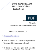 Aula Prescricao e Decadencia em Materia Previdenciaria Alex Ramirez